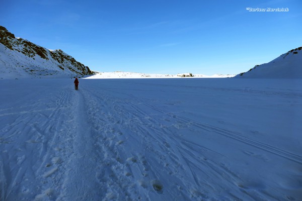 zamarznięty Czarny Staw